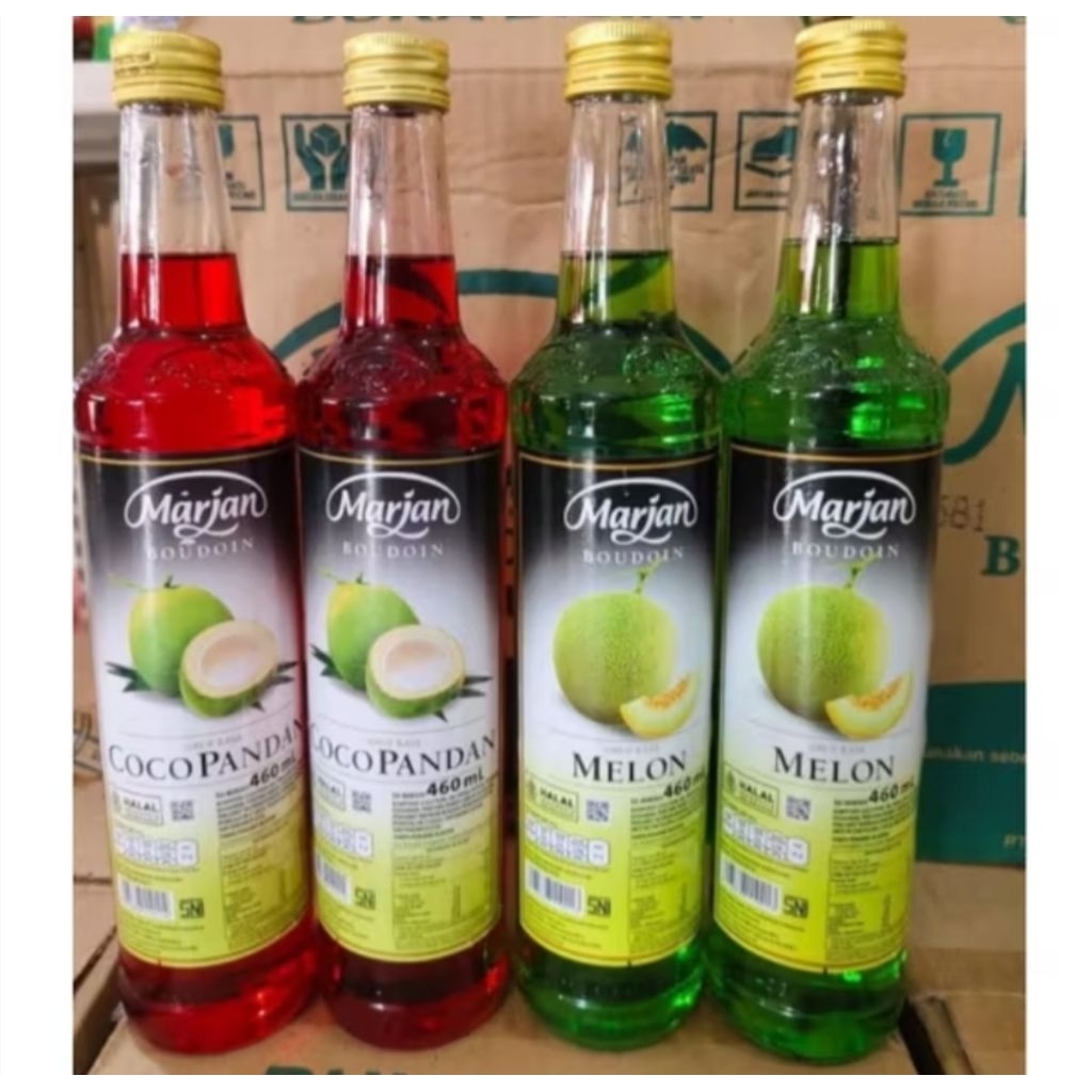 (ISI 12) SIRUP MARJAN MELON DAN COCOPANDAN