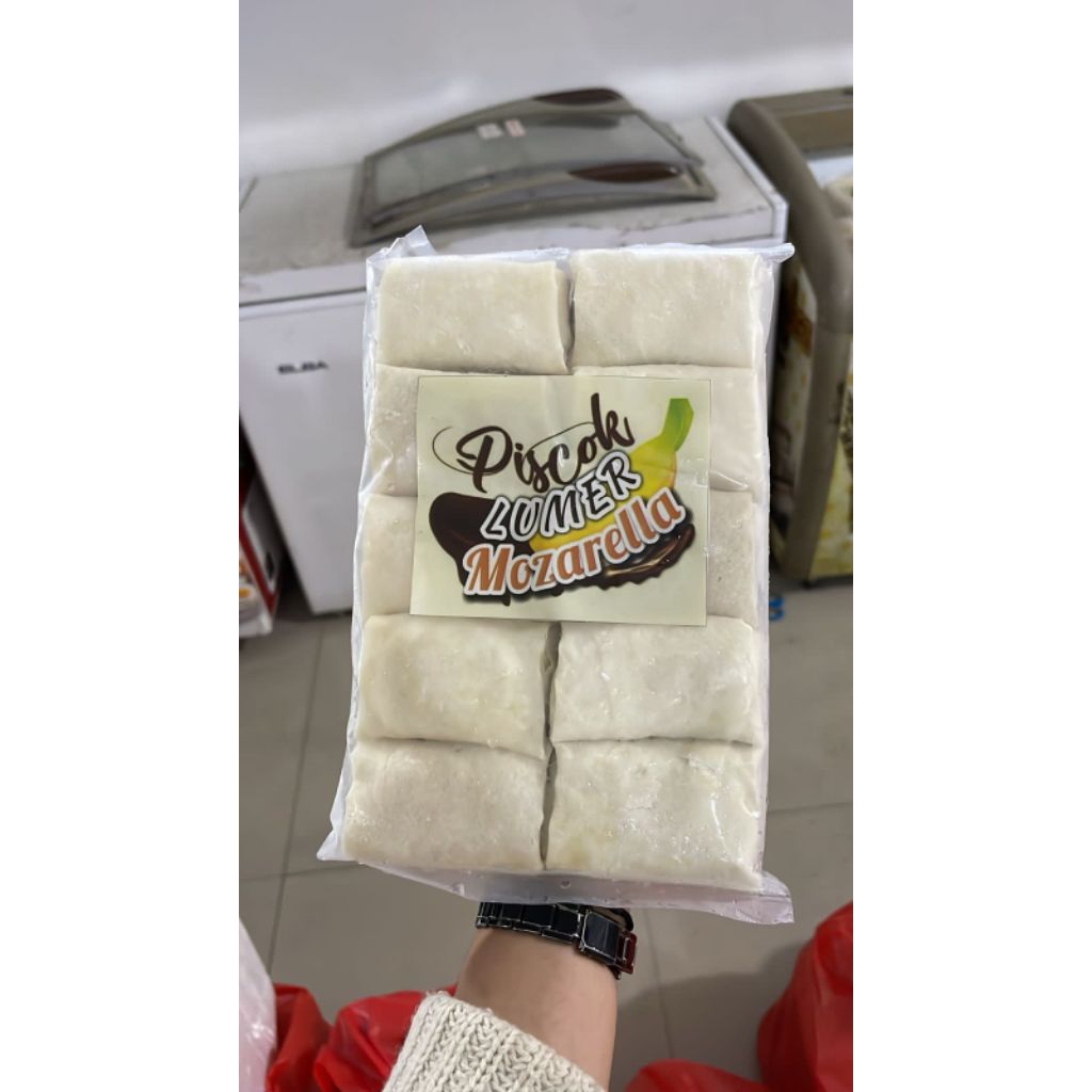 PisCok | Pisang coklat Frozen | Piscok isi Mozarella | piscok lumer mozarella isi 10