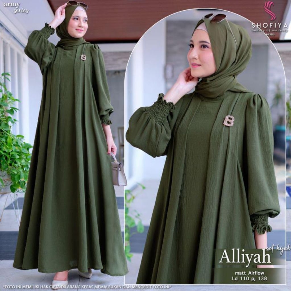 GAMIS ALLIYAH //Crinkle Airflow //Ld110