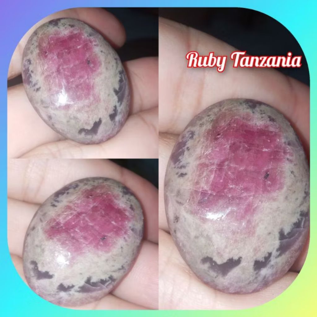 Permata Ruby Zoisite Tanzania Ruby tanzania jumbo natural gems