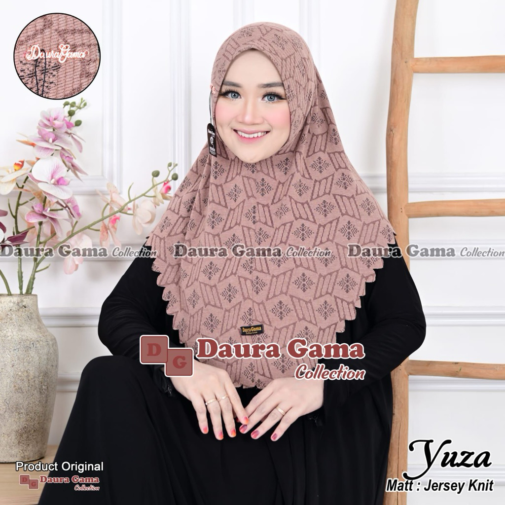 DAURAGAMA HIJAB INSTAN YUZA PED SABIT ORI DAURAGAMA