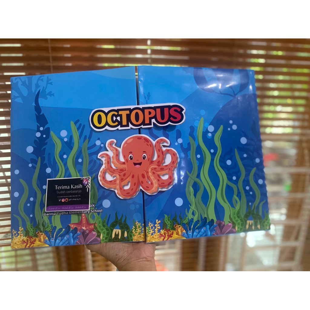 custom pop up book ukuran 80x 30cm