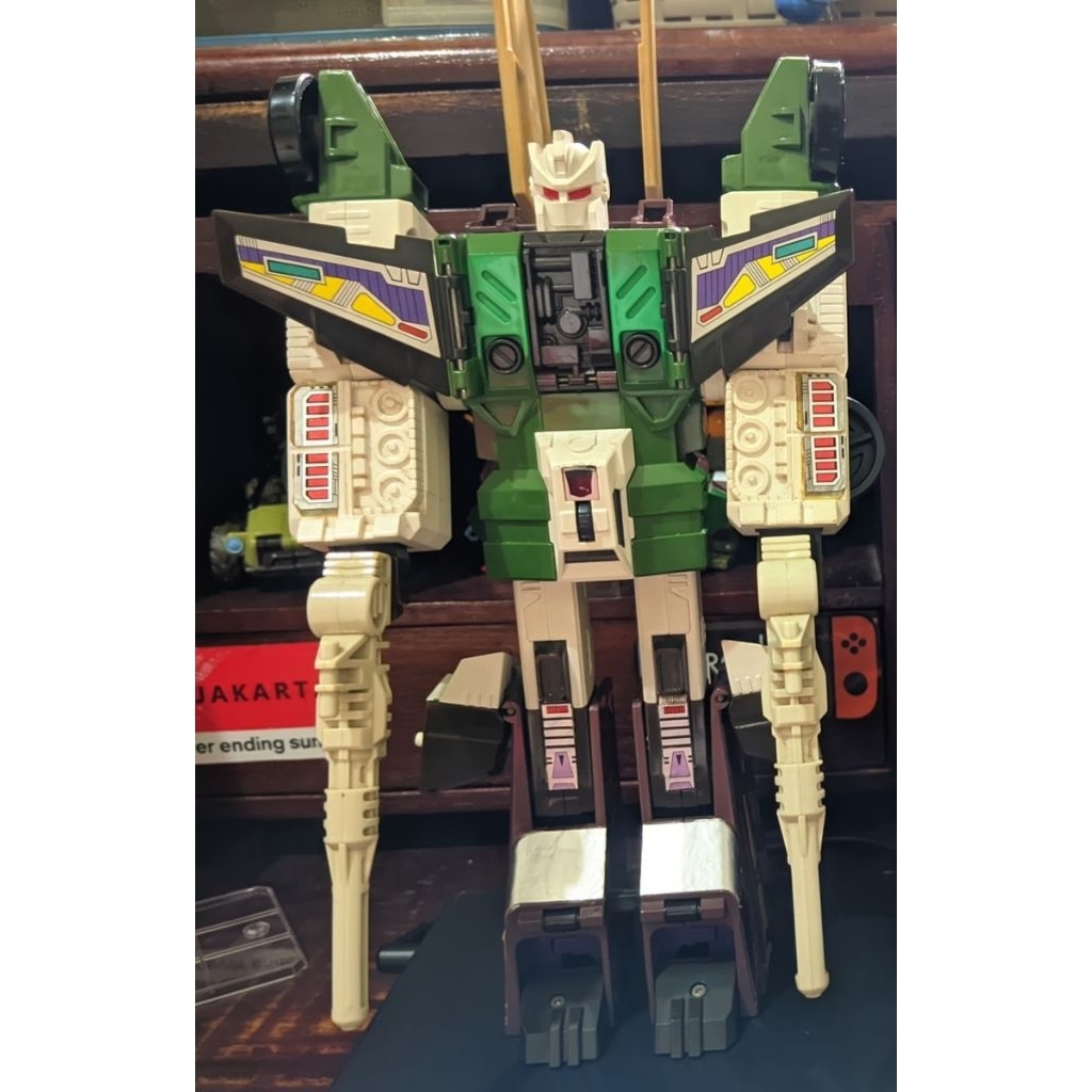 Transformers G1 Sixshot vintage Hasbro 1986