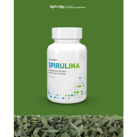 Spirulina SPIRULINA Synergy Tinggi Antioksidan