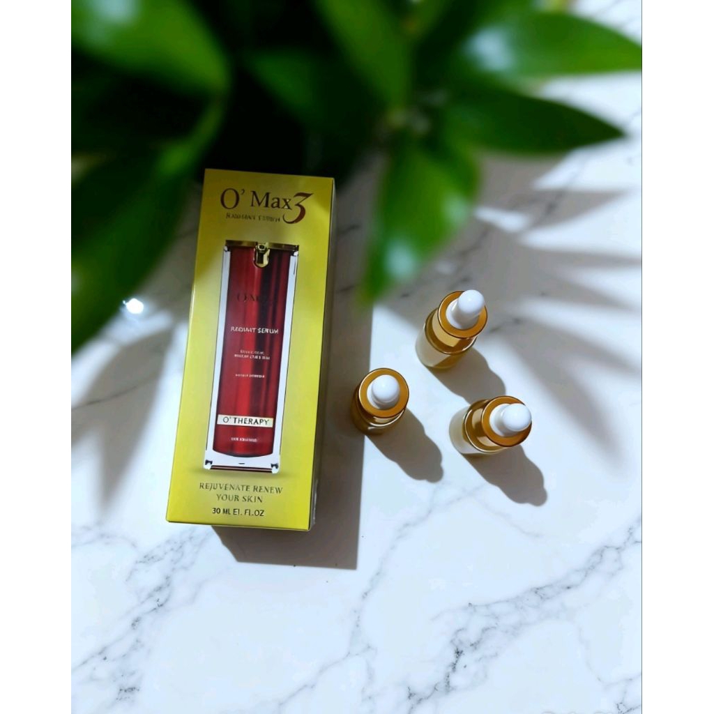 O2max3 Share In Jar 10 ml O2 max3 Radiant Serum Wajah Anti Penuaan Original Firmax3