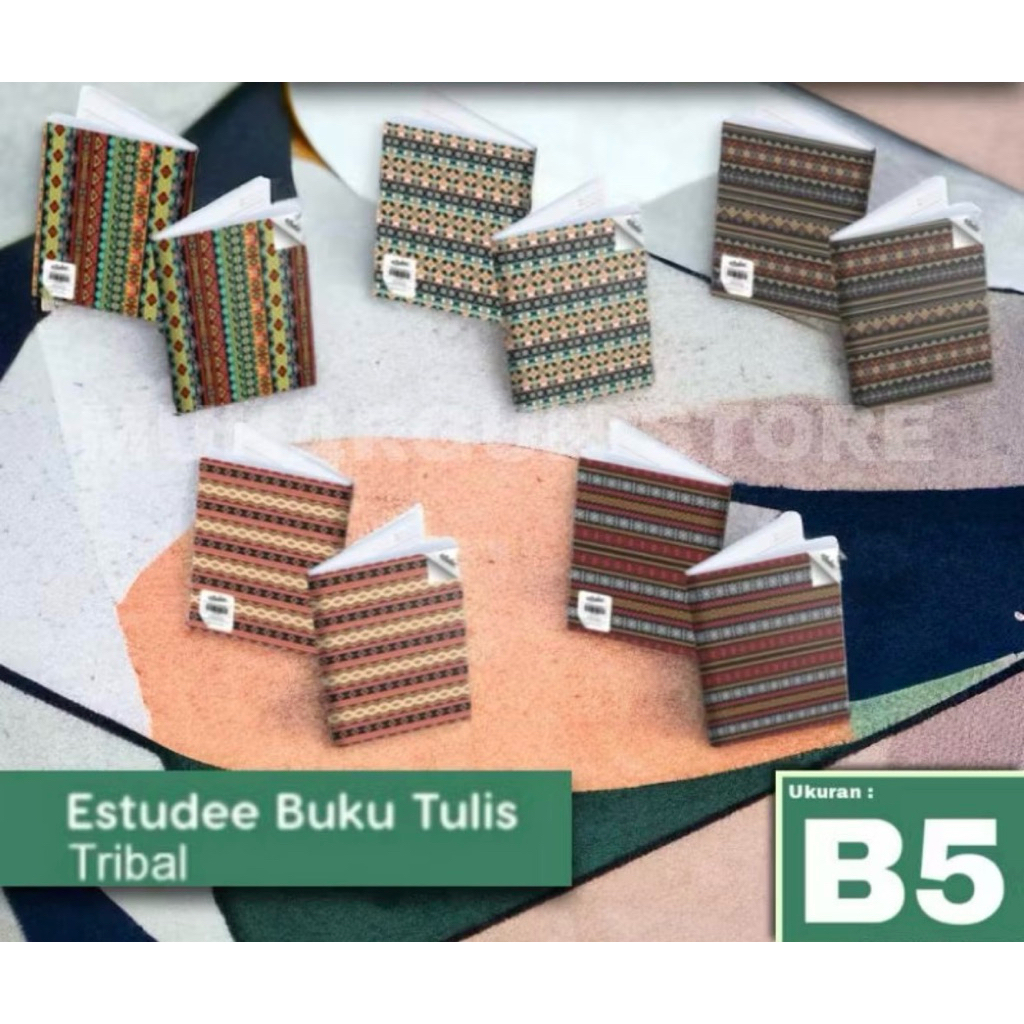 Buku Tulis Estudee - B5 Tribal Isi 10