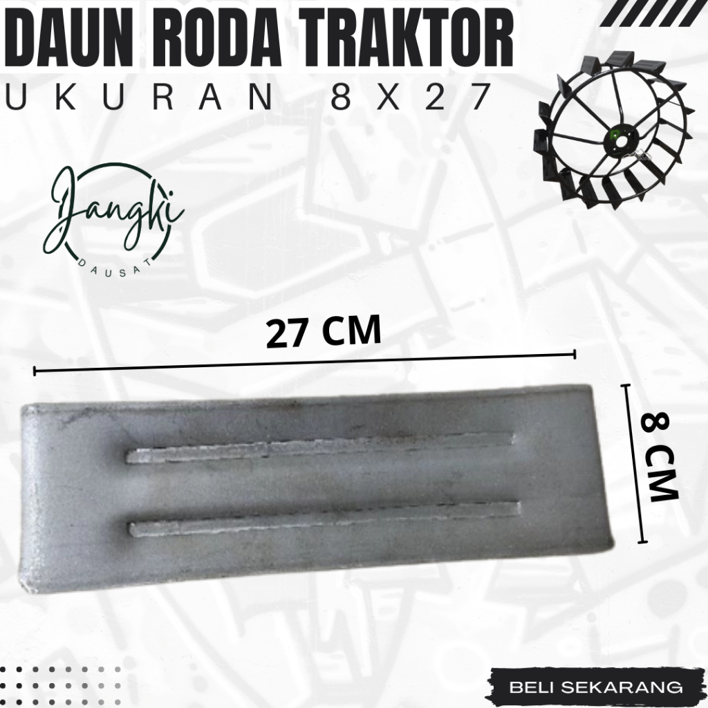 Daun Roda 8x27 Traktor Standar G1000/Boxer/G600