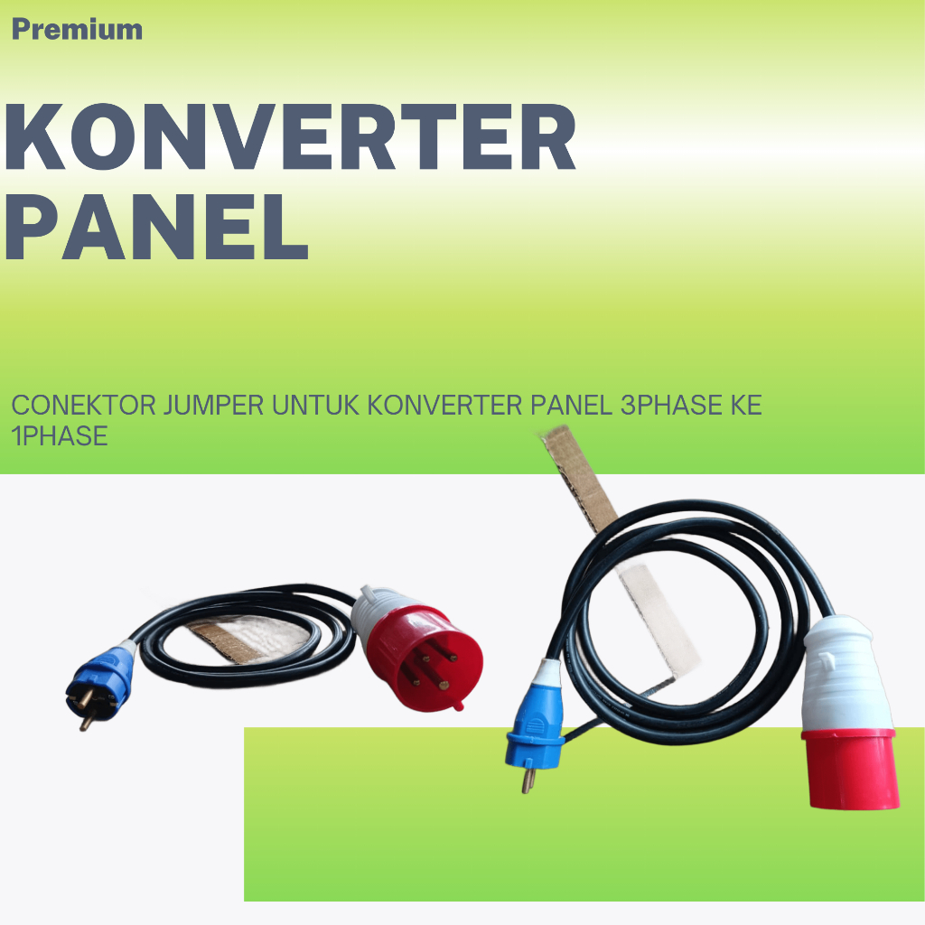 Konverter panel 3phase to 1phase