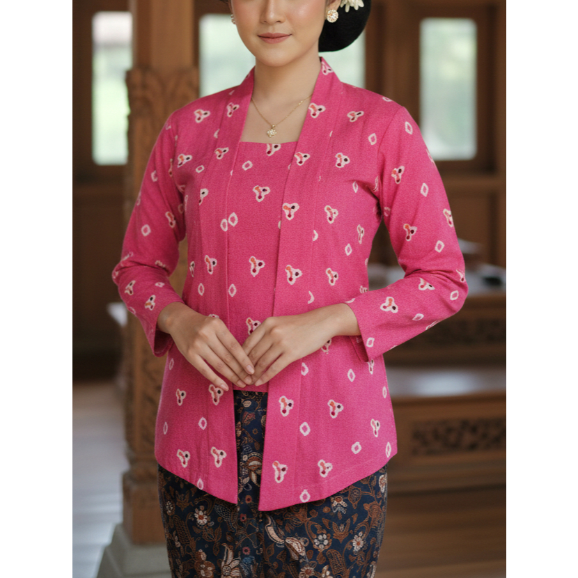 Sadeageman - Kebaya Kartini - Jumputan / Kebaya Jawa Motif Jumputan