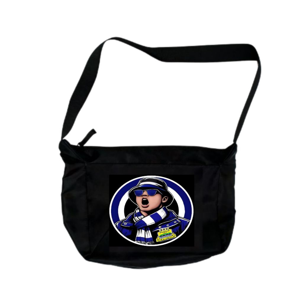 Tas Slingbag / Tas Selempang Persib SELEBRASI TERMAHAL BECKHAM Untuk Pria Wanita Dewasa Warna Hitam