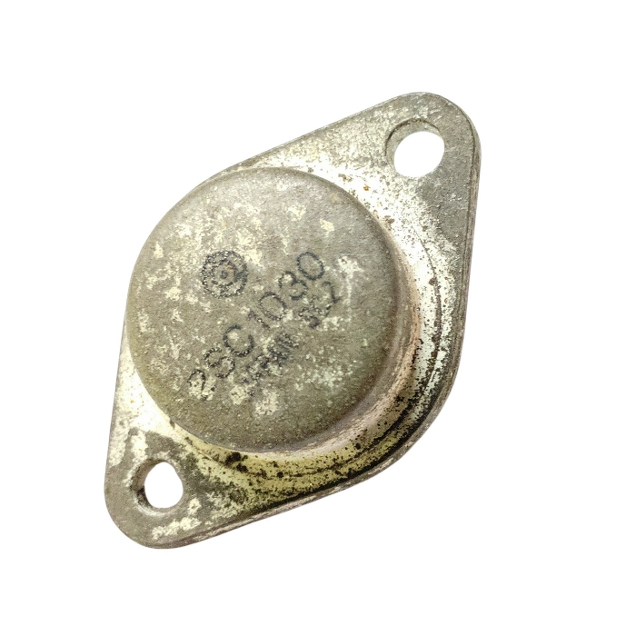 Transistor power amplifier NPN silicon 2SC1030 C1030 50W 6A 80V TO-3