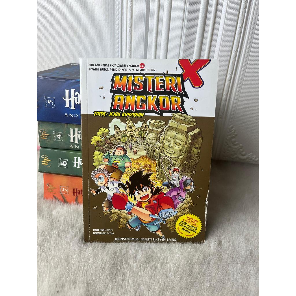 Komik Edukasi English Siri X-VENTURE / Eksplorasi Ekstream / Era Jelajah Ulung / Pejuang Bumi / Mist