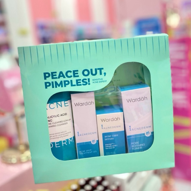 WARDAH PAKET ACNE / jerawat/ Wardah paket jerawat