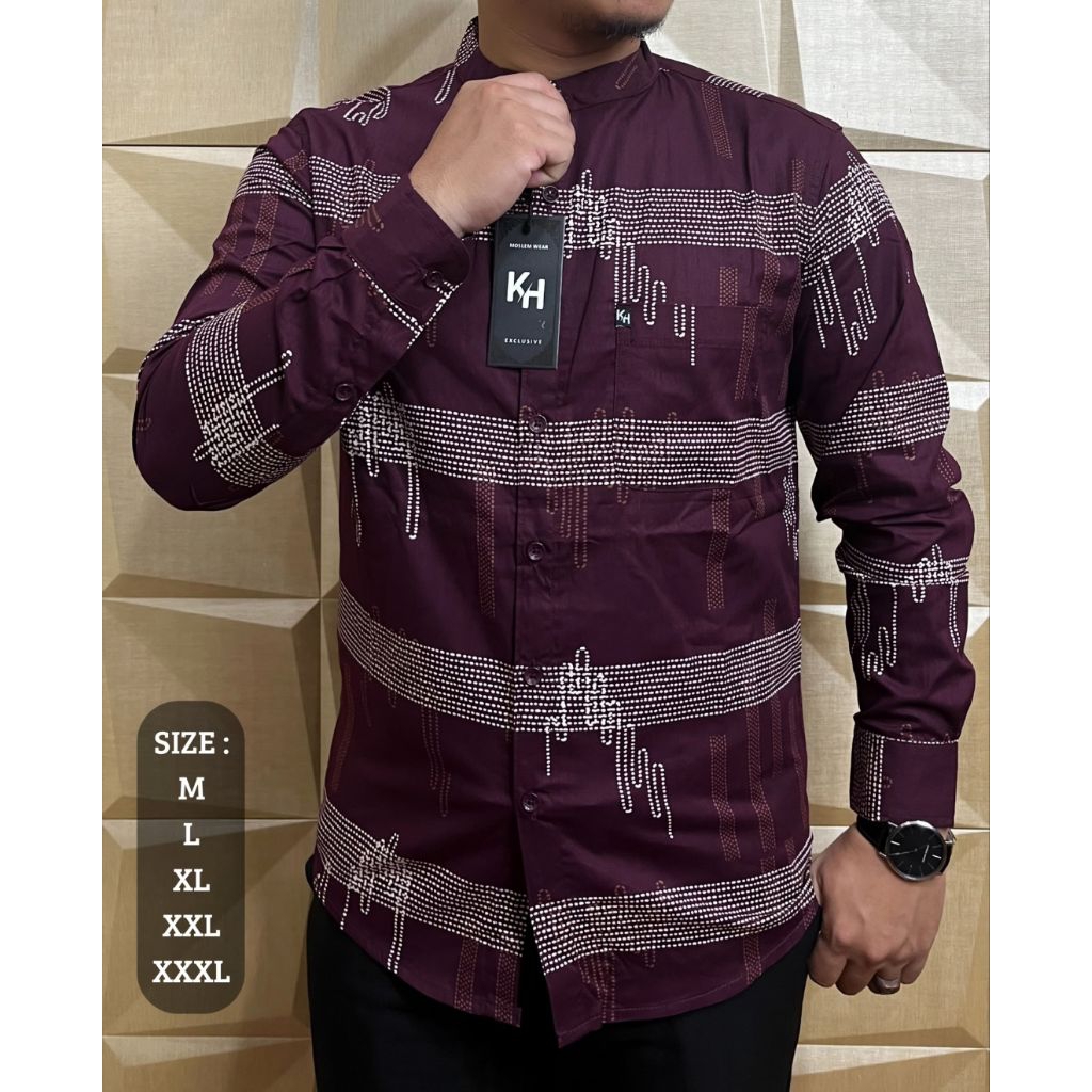 BAJU KEMKO KEMEJA KOKO KH new original READY SEARGAMAN