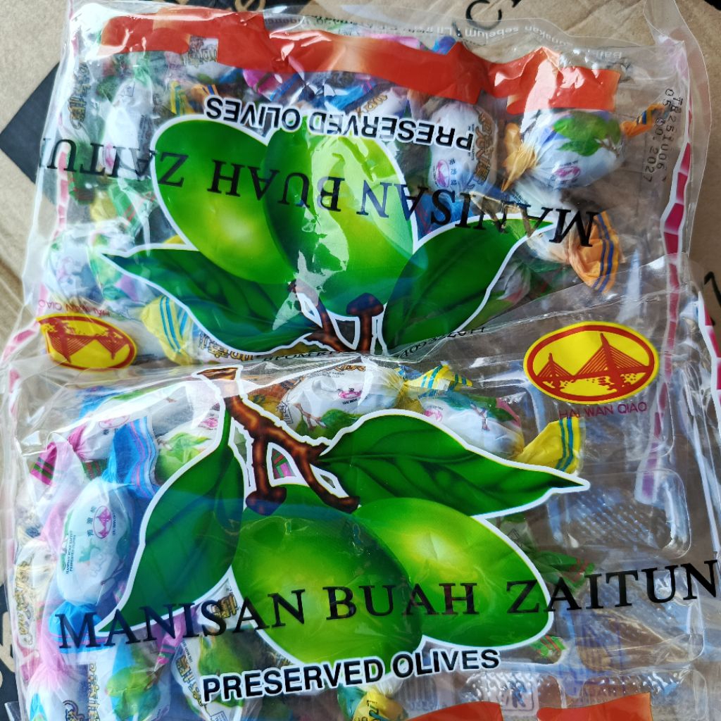 Manisan Buah Zaitun/Kana kering tanpa biji(kamlam no biji)