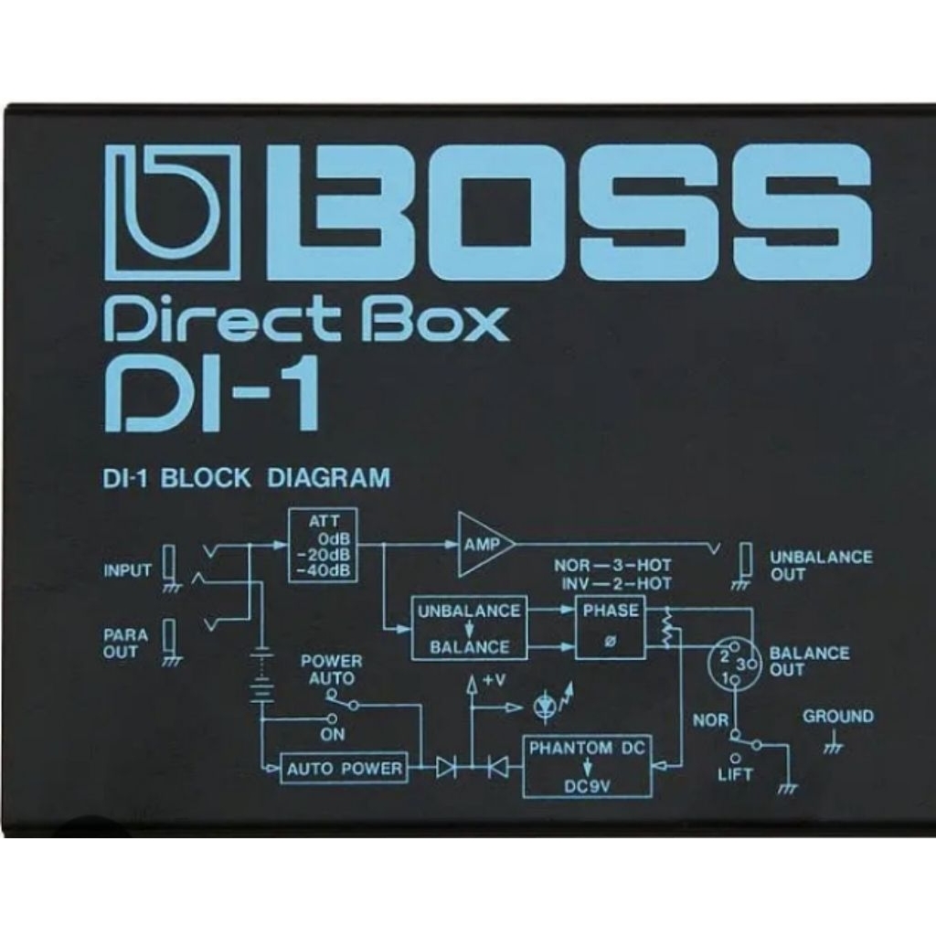Boss DI 1 Direct Box