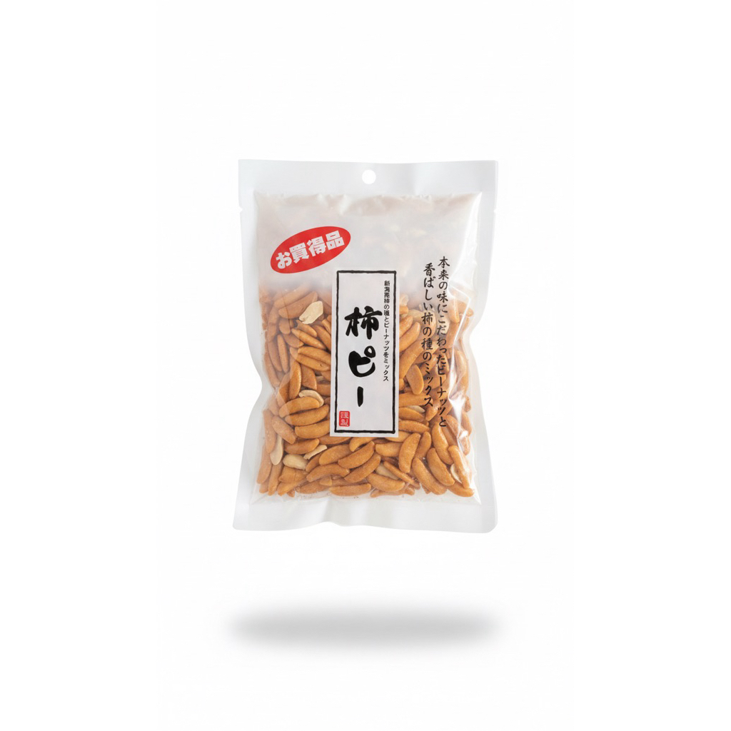 Snack Kacang Beras Jepang Mix Kacang Gurih Renyah Cemilan Kaki no tane, 150g