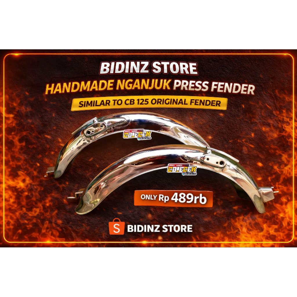 Slebor pres nganjuk cb125 mirip slebor CB 125 ori