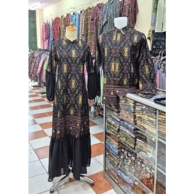 Dress Blongket Palembang