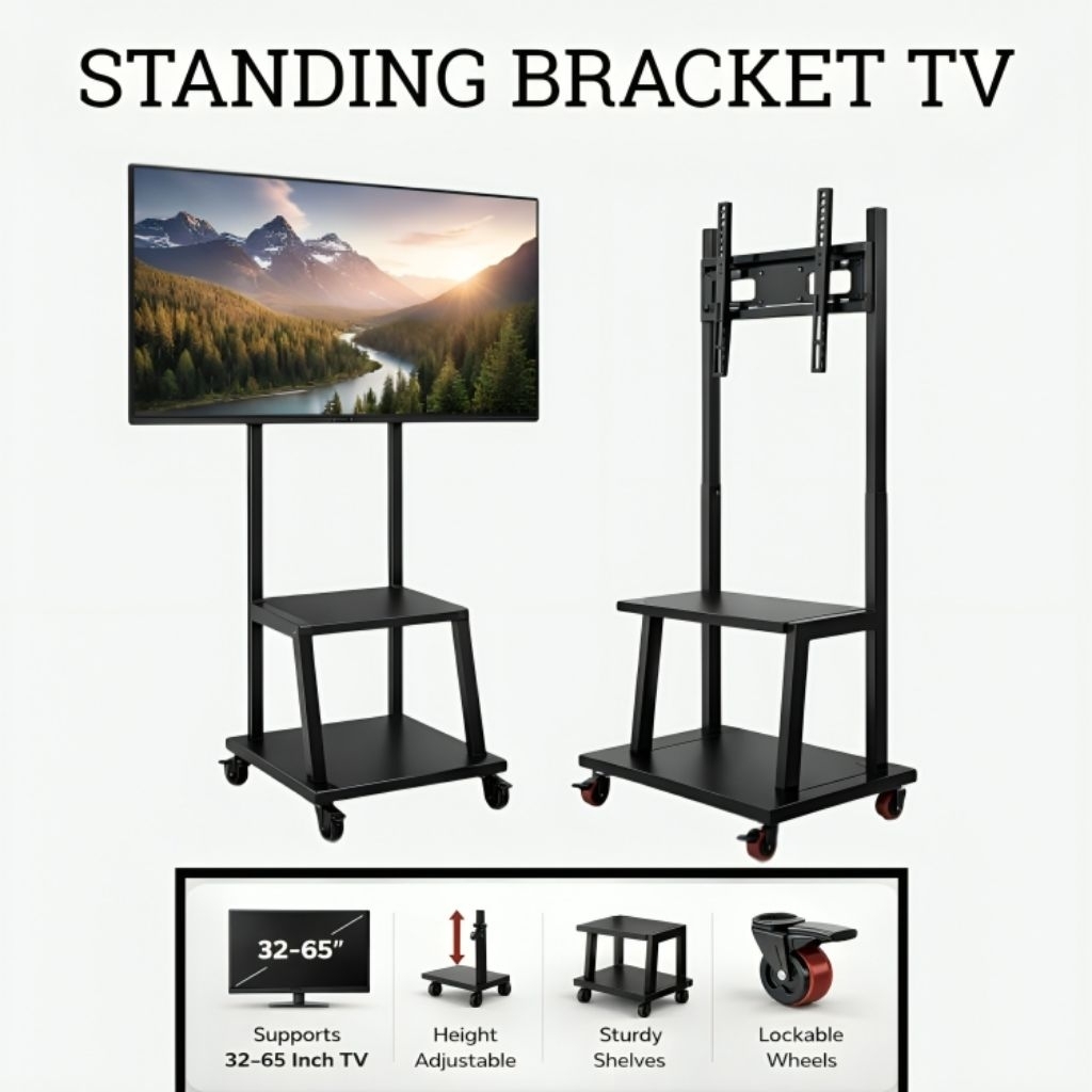 Standing Bracket Tv 32-65inch/Bracket Standing Tv