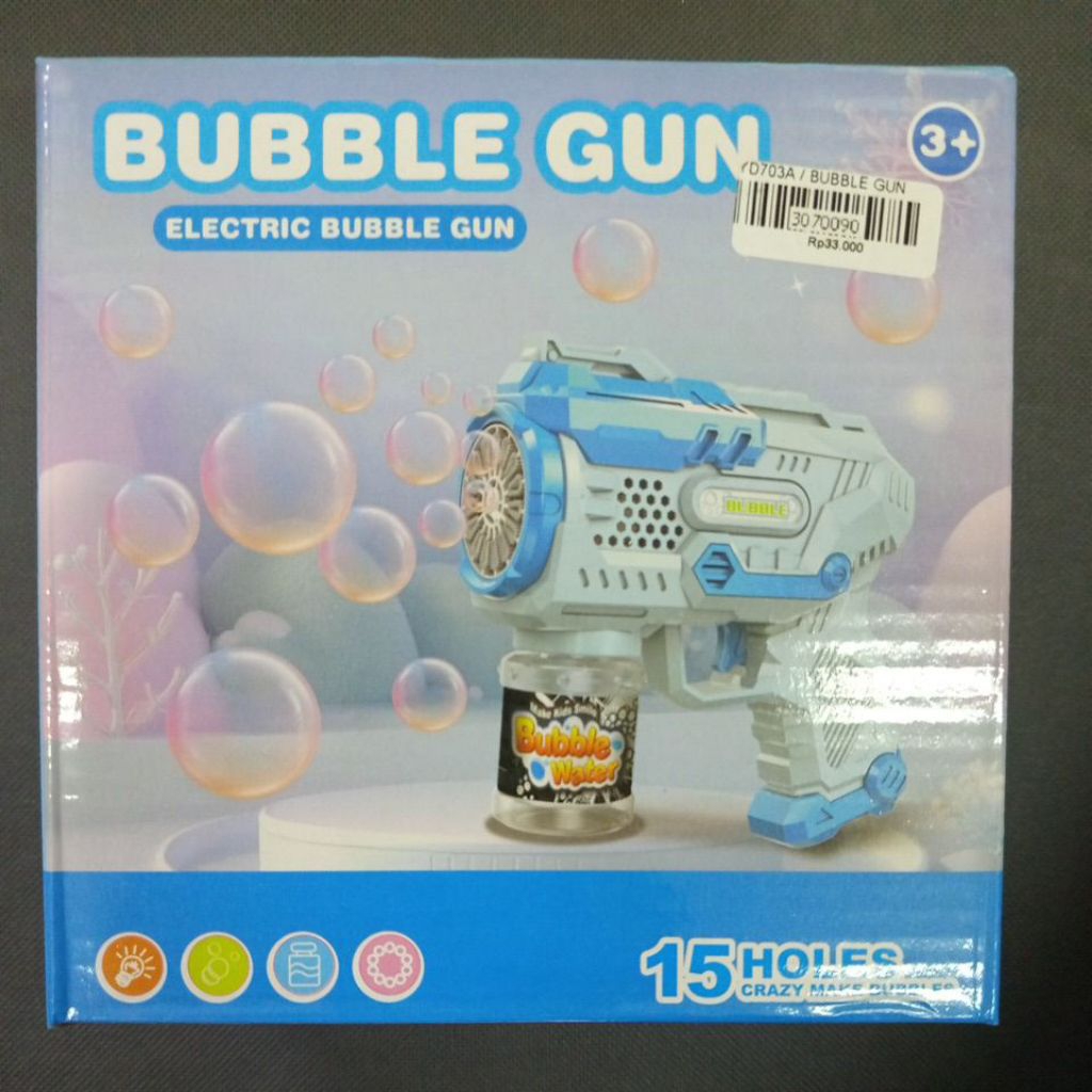 CITRA TOYS Mainan Anak bubble gun / Mainan Anak pistol gelembung sabun 3070090/YD703A