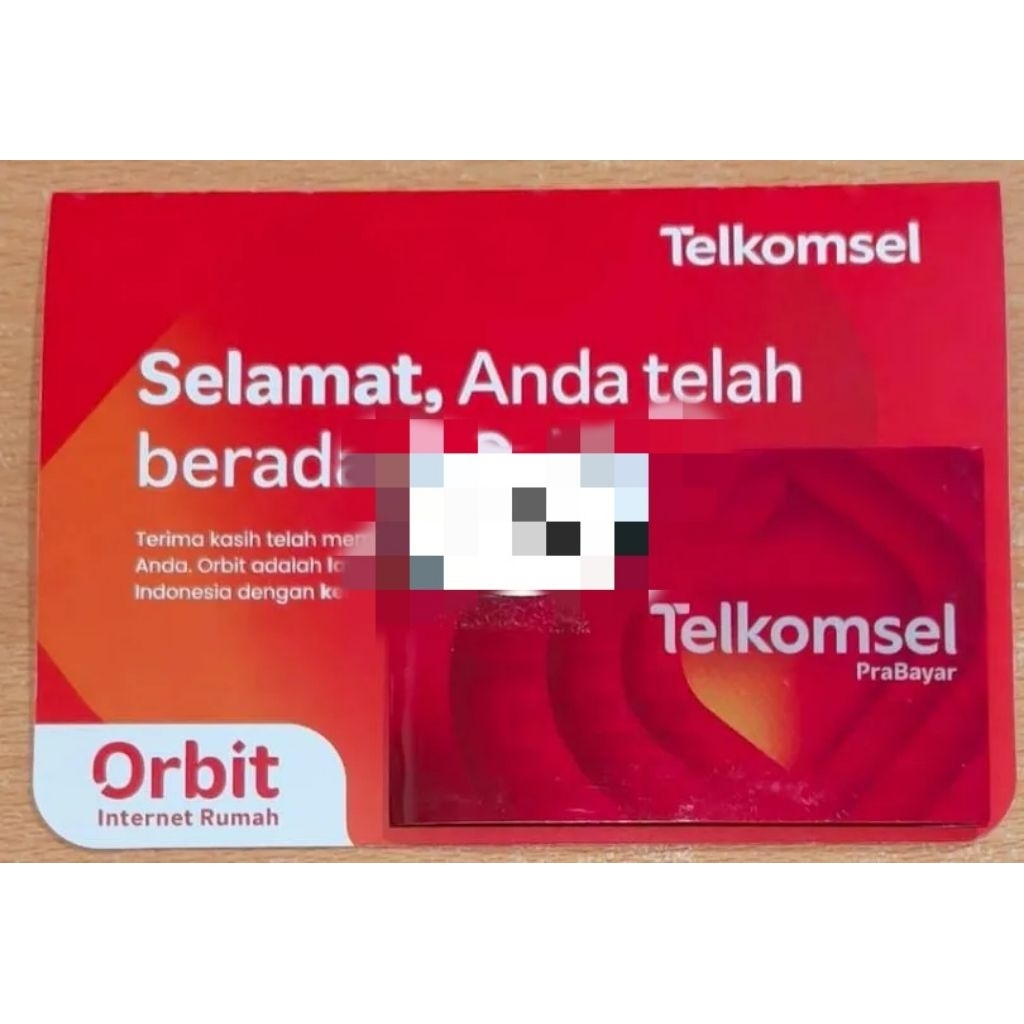Kartu Perdana Bekas ORBIT