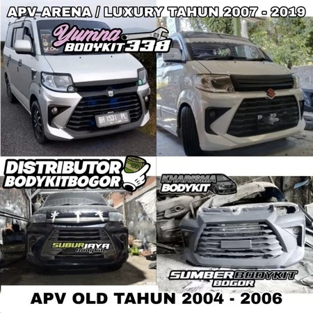 BEMPER DEPAN APV OLD ARENA LUXURY COSTUM MODEL AVANZA 2021-2024 BUMPER DEPAN APV COSTUM AVANZA