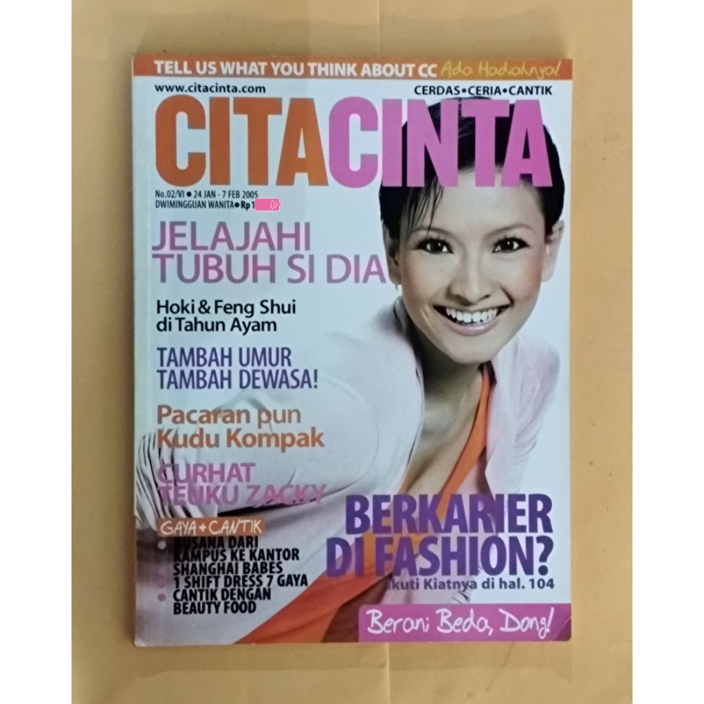Majalah CITA CINTA Januari-Februari 2005