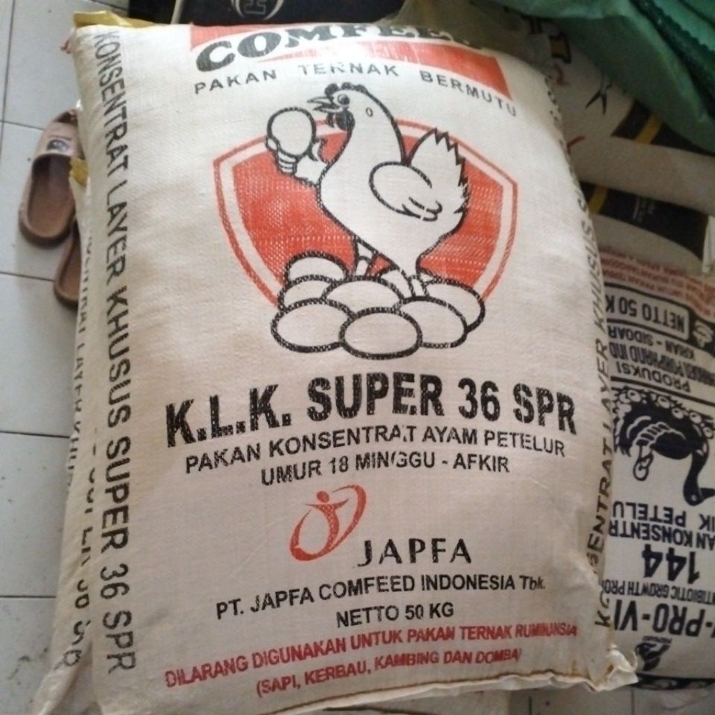 Comfeed KLK Super 36 SPR Pakan Konsentrat Ayam Petelur 10KG