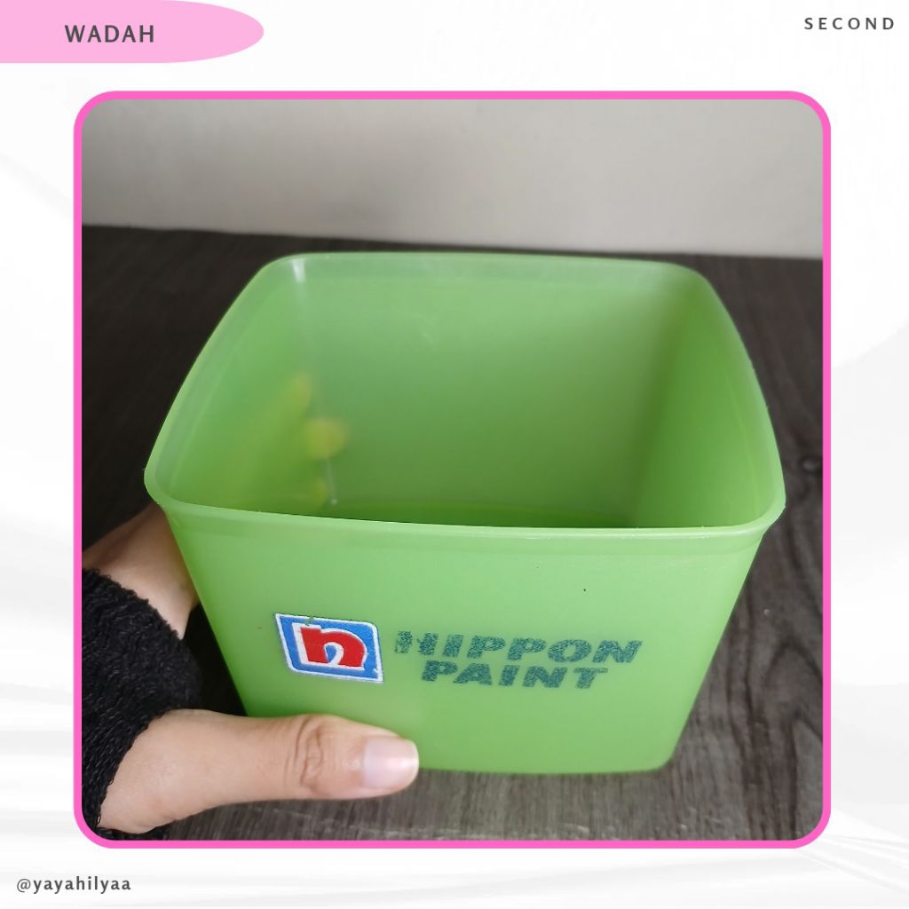 Wadah Base Kotak Medium Tupperware Second PL