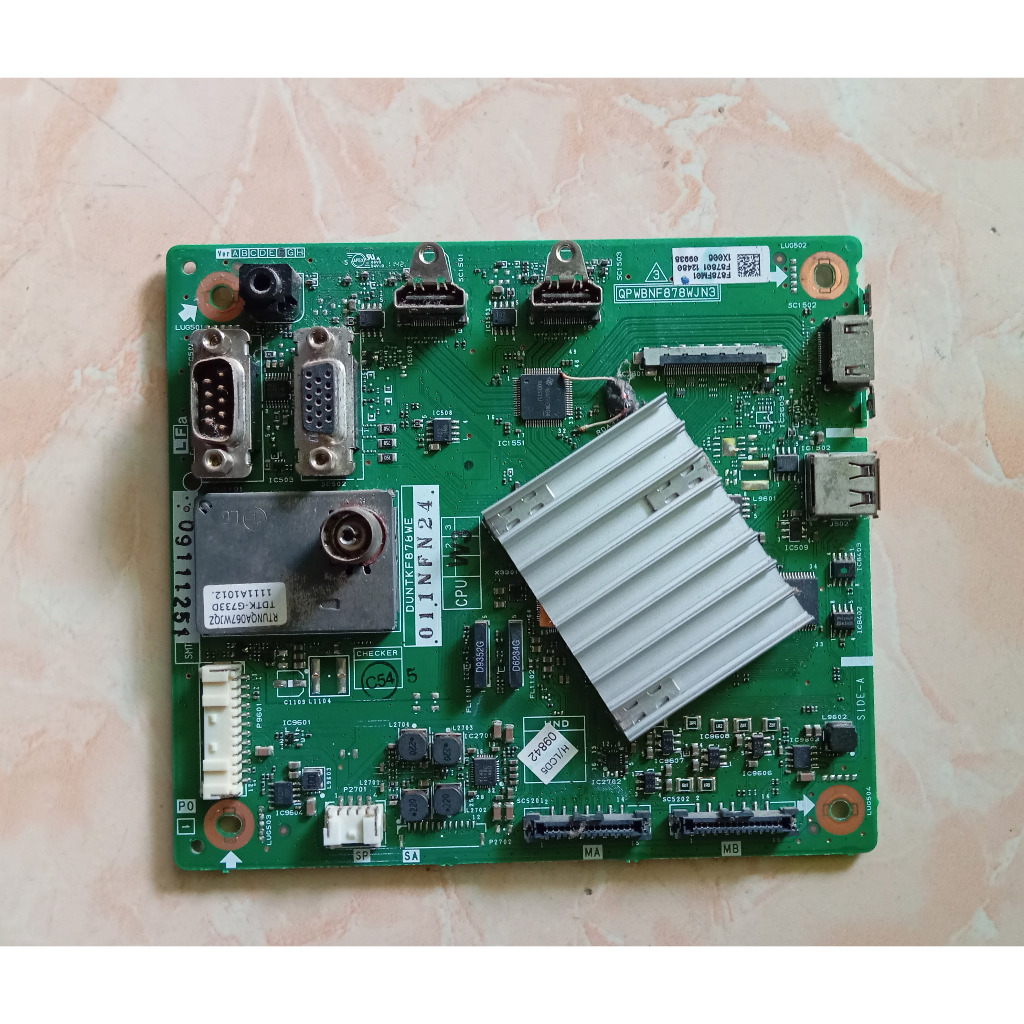 Board Mainboard TV LCD SHARP Aquos LC-32M407I
