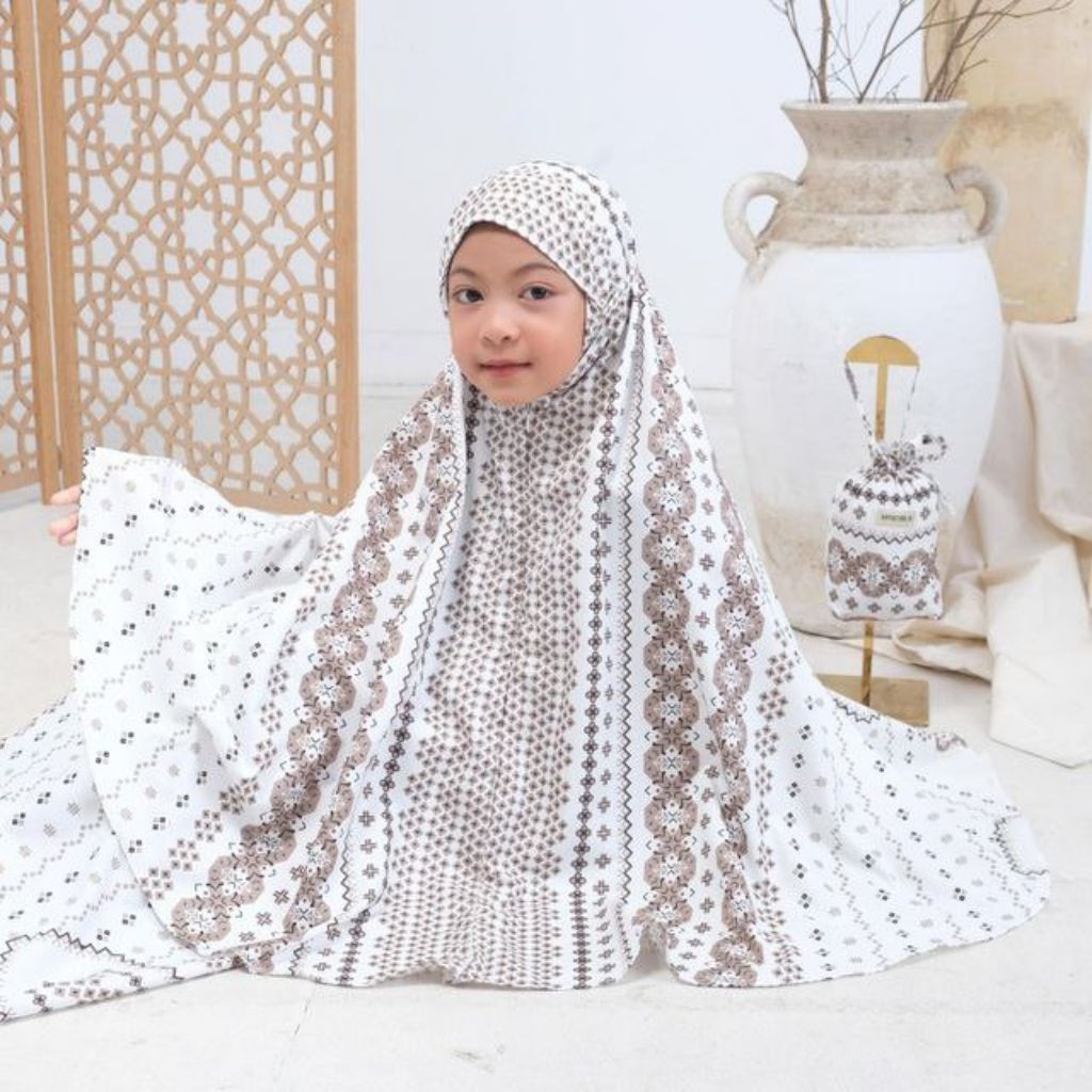 Mukena anak 2 in Aminah Katun Premium