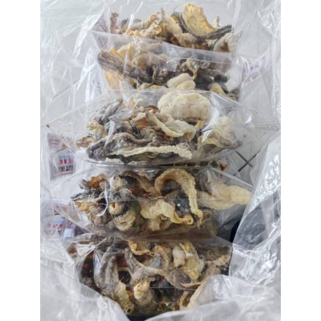 Kerupuk Kulit ikan patin original khas Indramayu