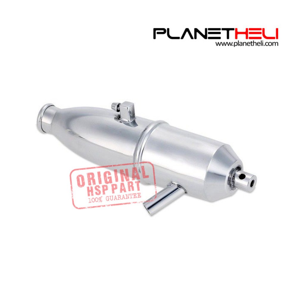 HSP Part Aluminum Exhaust Pipe RC Nitro Engine Car 02124 Merek HSP Racing