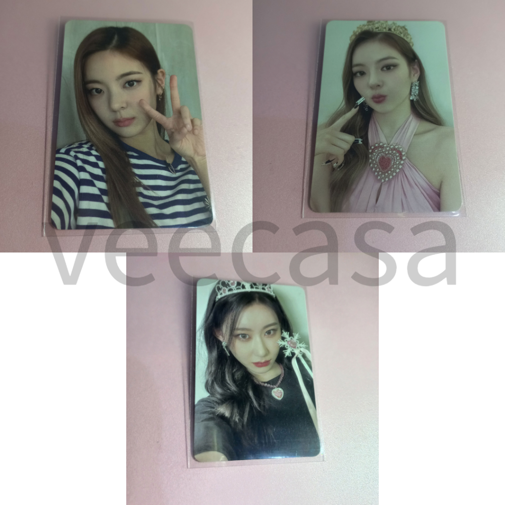 [Ready] ITZY Photocard PC Crazy In Love Lia Chaery Chaeryeong