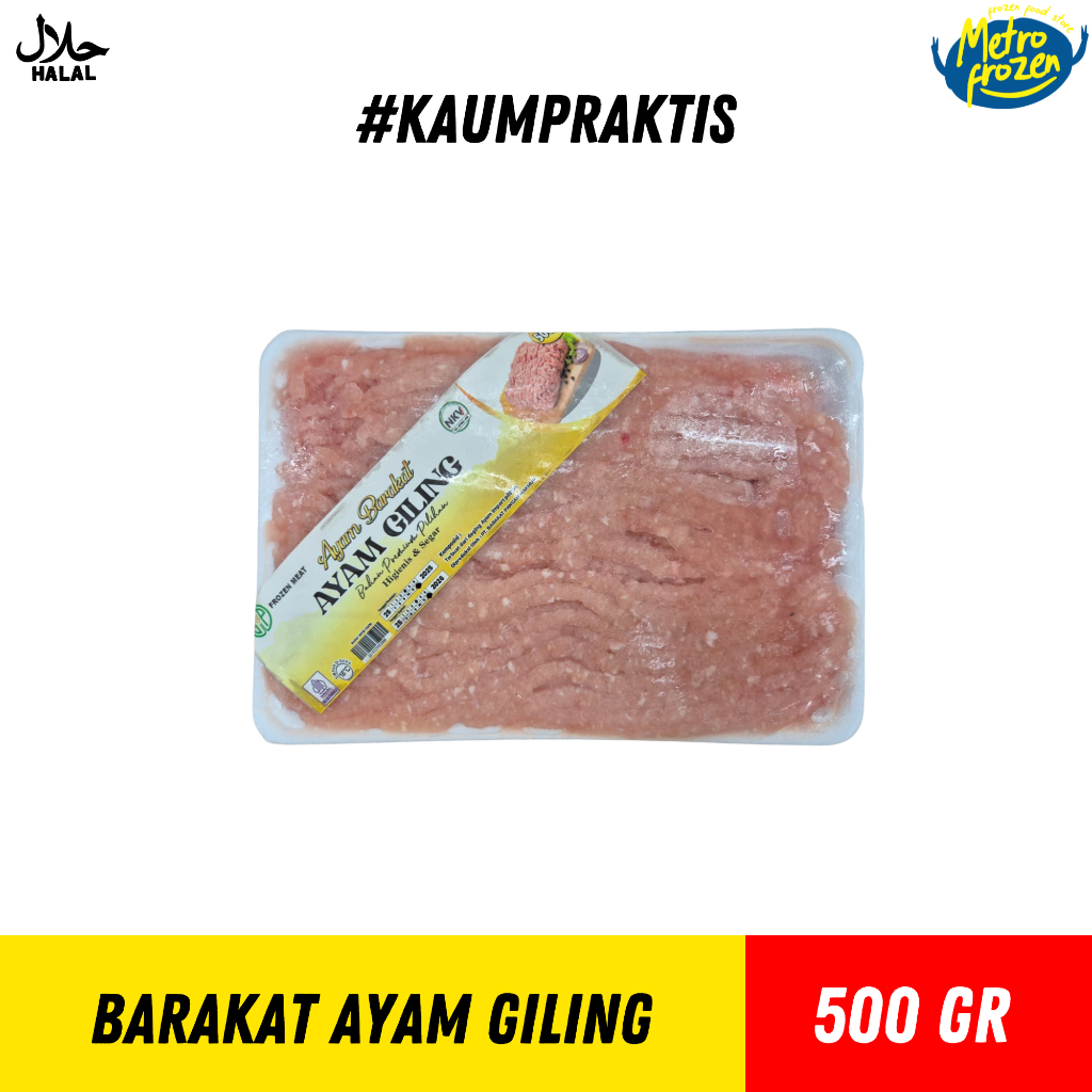 BARAKAT Ayam Giling 500gr & 1kg //daging ayam cincang //daging ayam giling