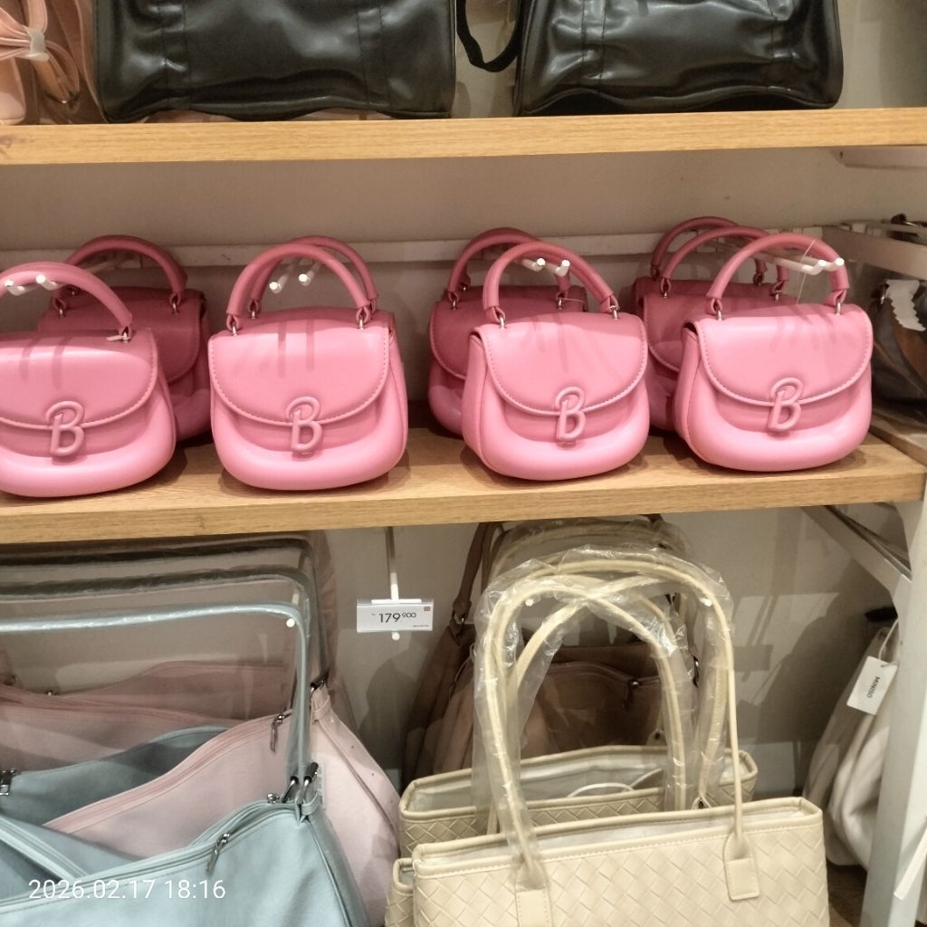 BEST SELLER‼️TAS BAHU TENTENG SELEMPANG BARBIE ORIGINAL MINISO