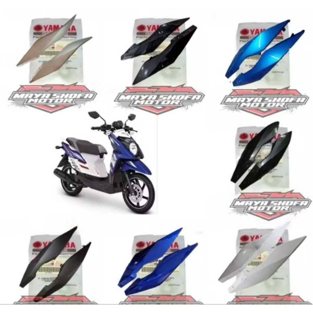 COVER BODY BELAKANG X RIDE 115 SEPASANG ORIGINAL