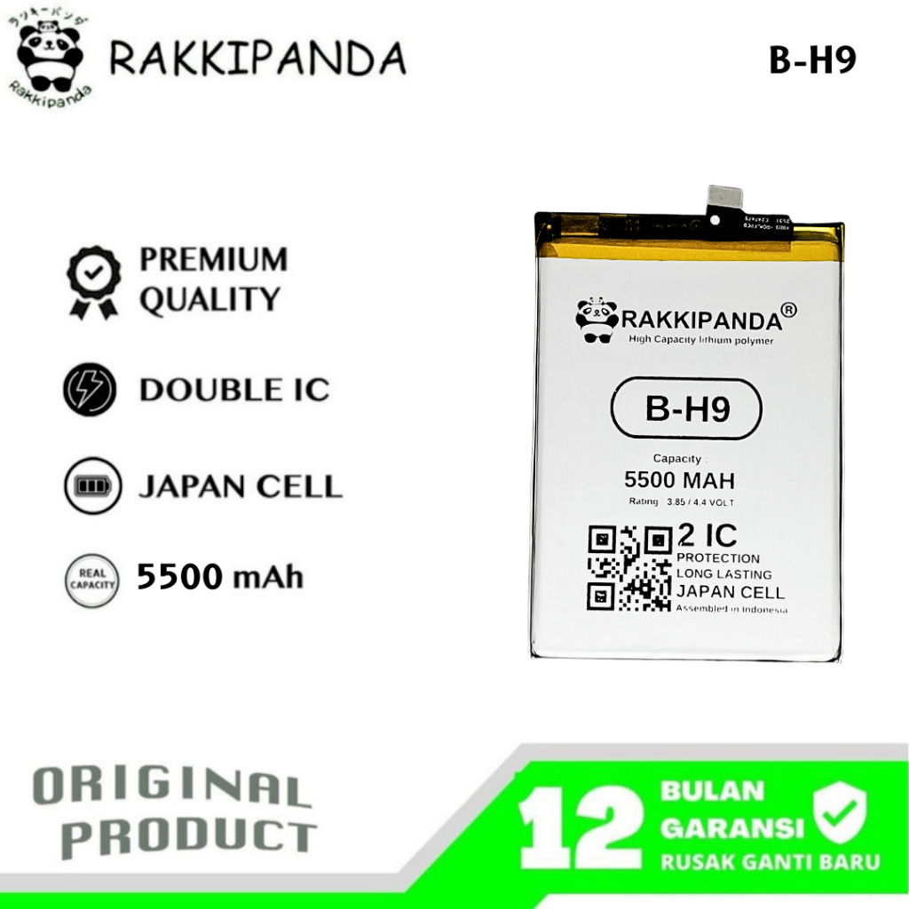 RakkiPanda - B-H9 Vivo Y19 2019 Batre Batrai Baterai