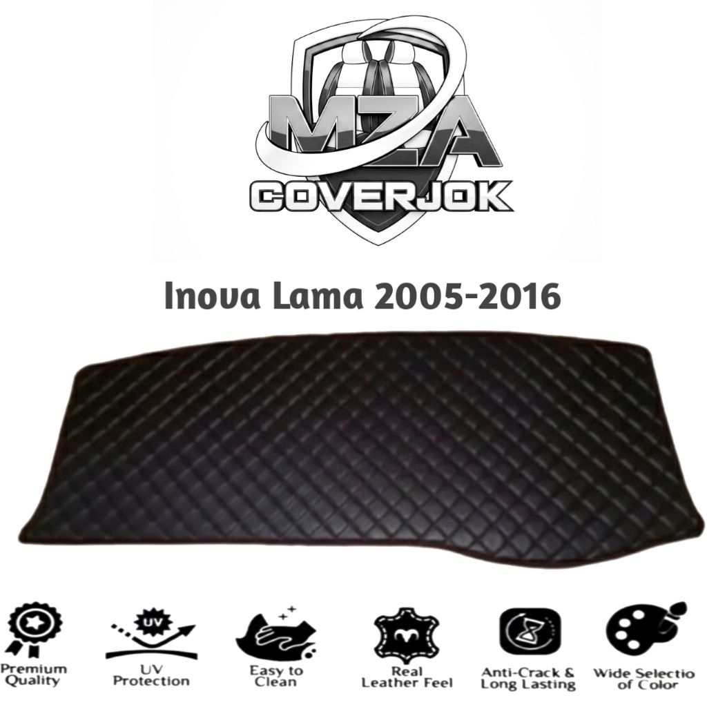 PROMO pelapis pelindung dashboard mobil INNOVA LAMA 2005-2016 motif wajik carr