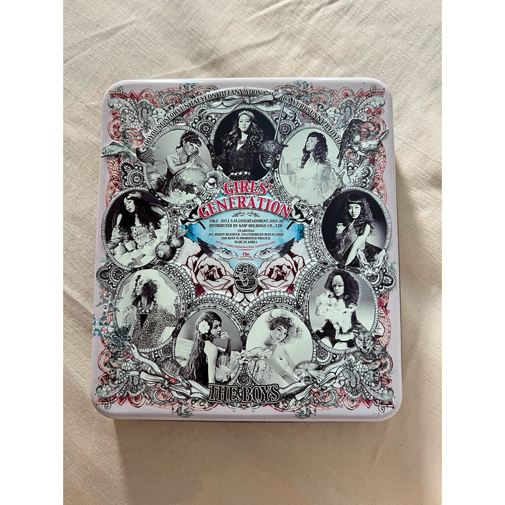 Girl’s Generation SNSD album The Boys