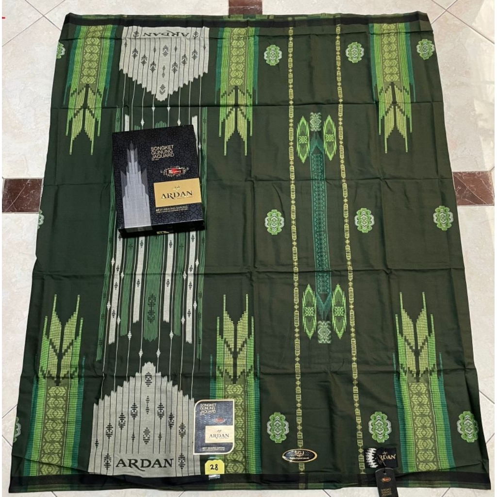 Sarung ARDAN SGJ Grade GOLD Hitam Dan Warna