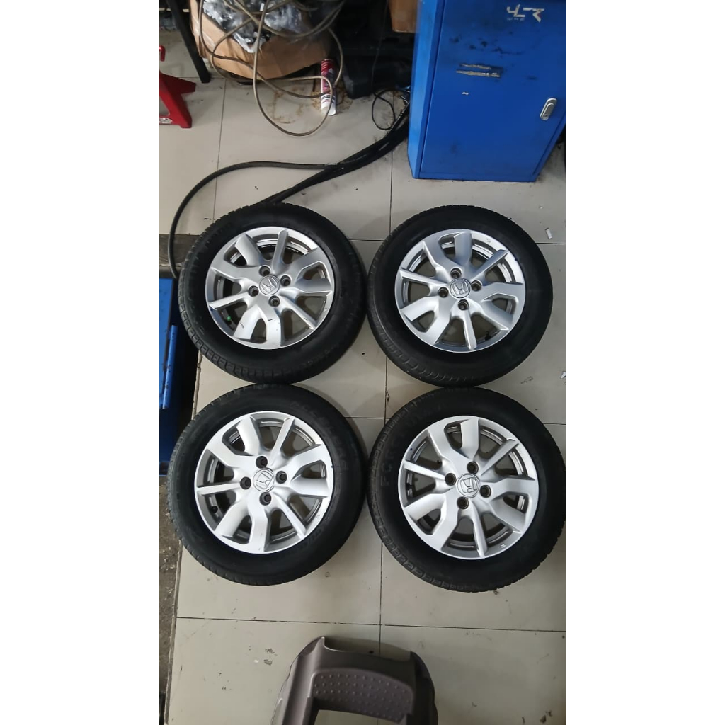VELG MOBIL SECOND STANDAR BRIO SATYA RING 14 + BAN 175 65 r14