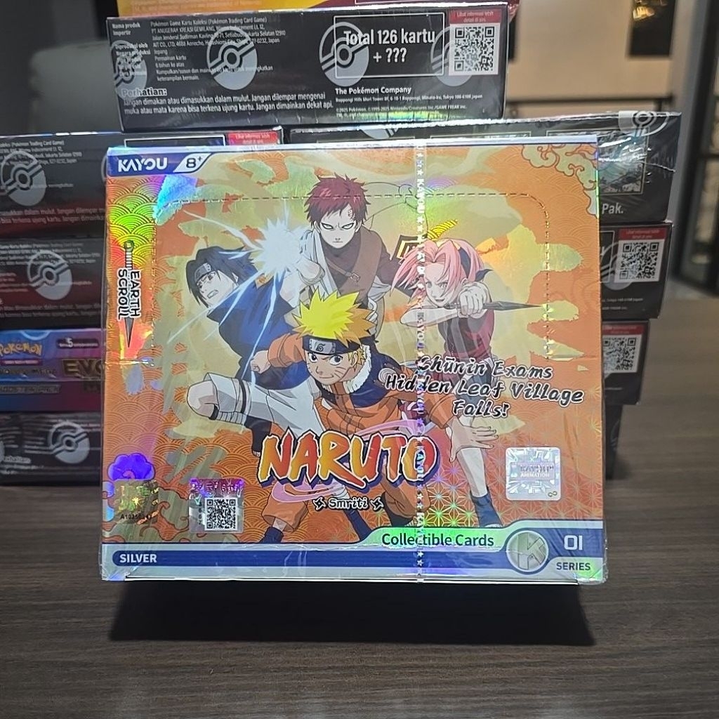 box kartu tcg naruto