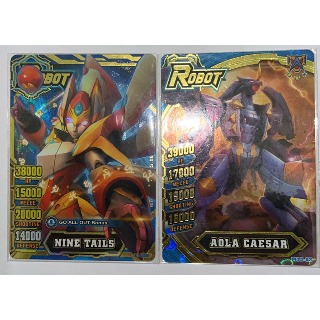 Hero Of Robots Aola Caesar and Nine Tails