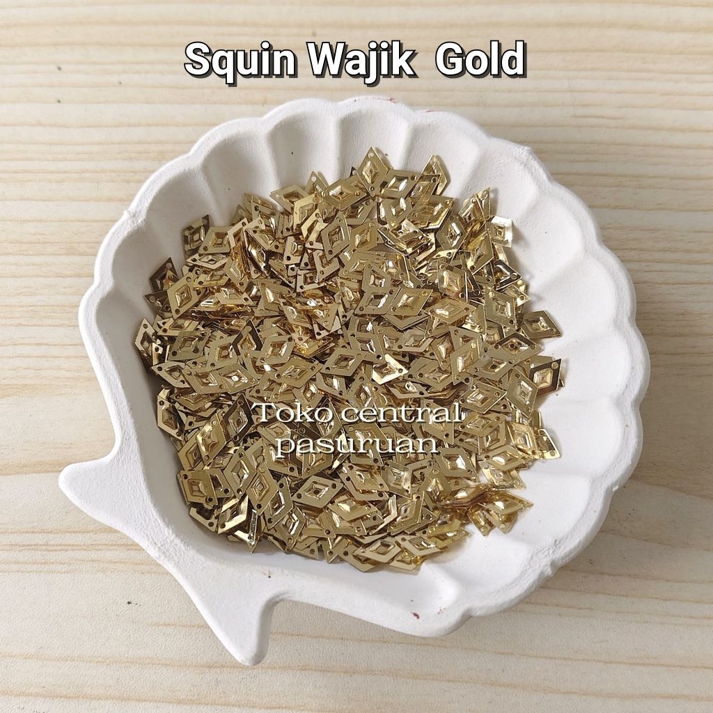SQUIN/BURCI/PAYET BAJU GOLD DAN SILVER