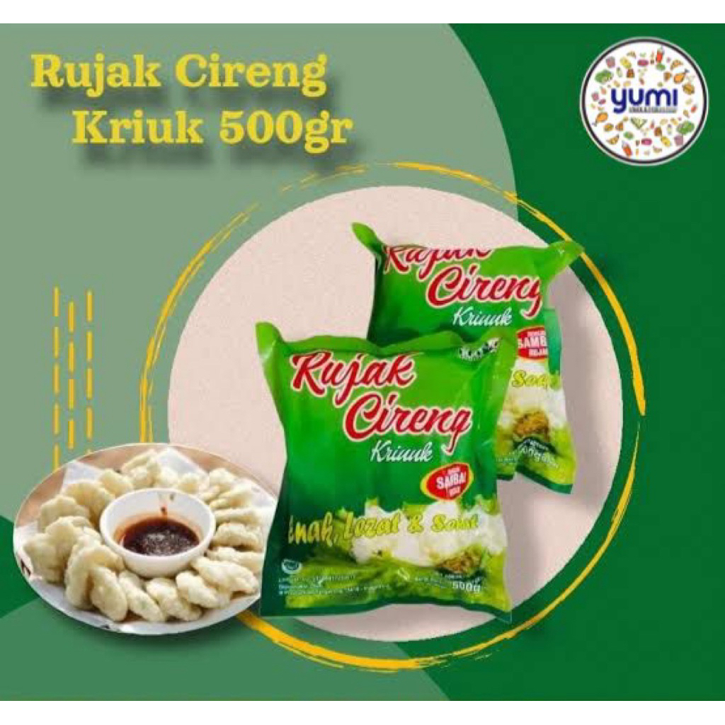 Cireng rujak kriuk 500gr