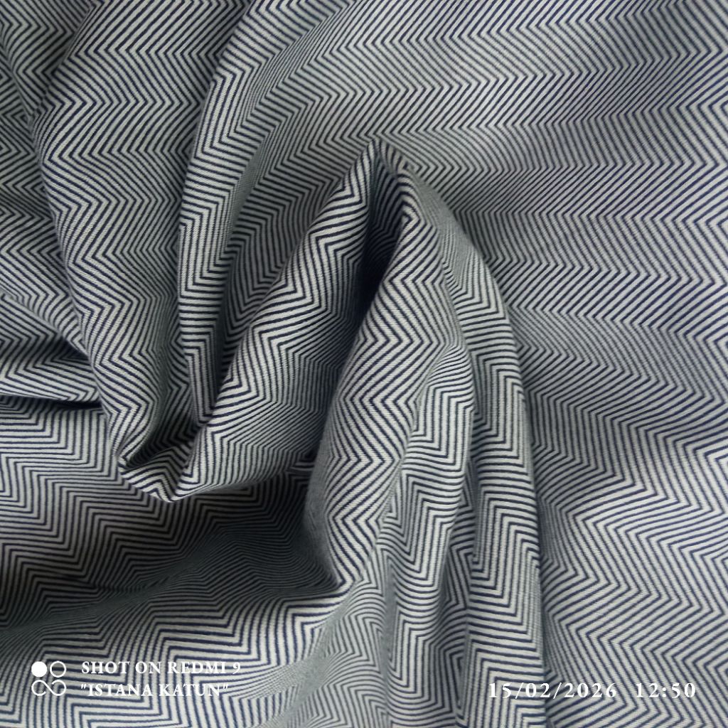 KAIN COTTON HERRINGBONE GREY ORIGINAL PREMIUM