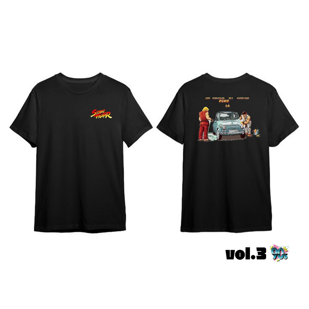 t shirt game 90an street fighter