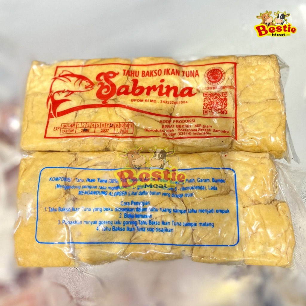 Tahu Bakso Tuna Sabrina Pacitan Tahu Bakso Sabrina Ikan Tuna Isi 10